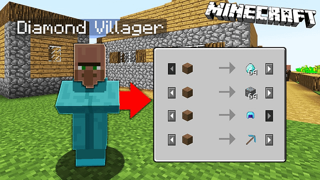 Cách tạo dân làng trong Minecraft