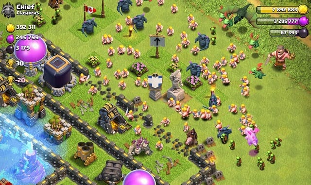 Cách hack game clash of clans android